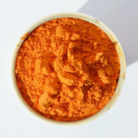 Keramische Einschlussfarben Orange